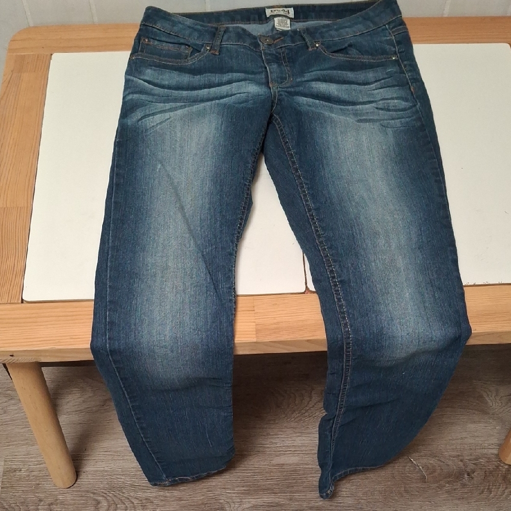 Mudd Women's Classic Blue Straight Leg Jeans